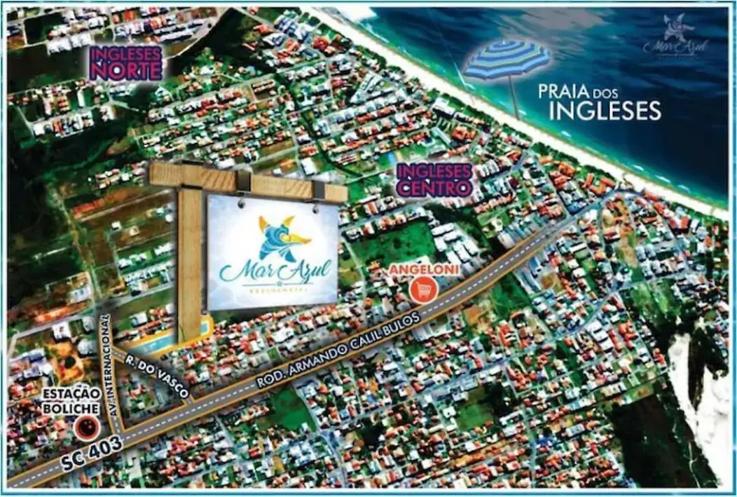 Apartamento Para Temporada Praia Dos Ingleses Apartment Florianopolis 0*,  Brazil